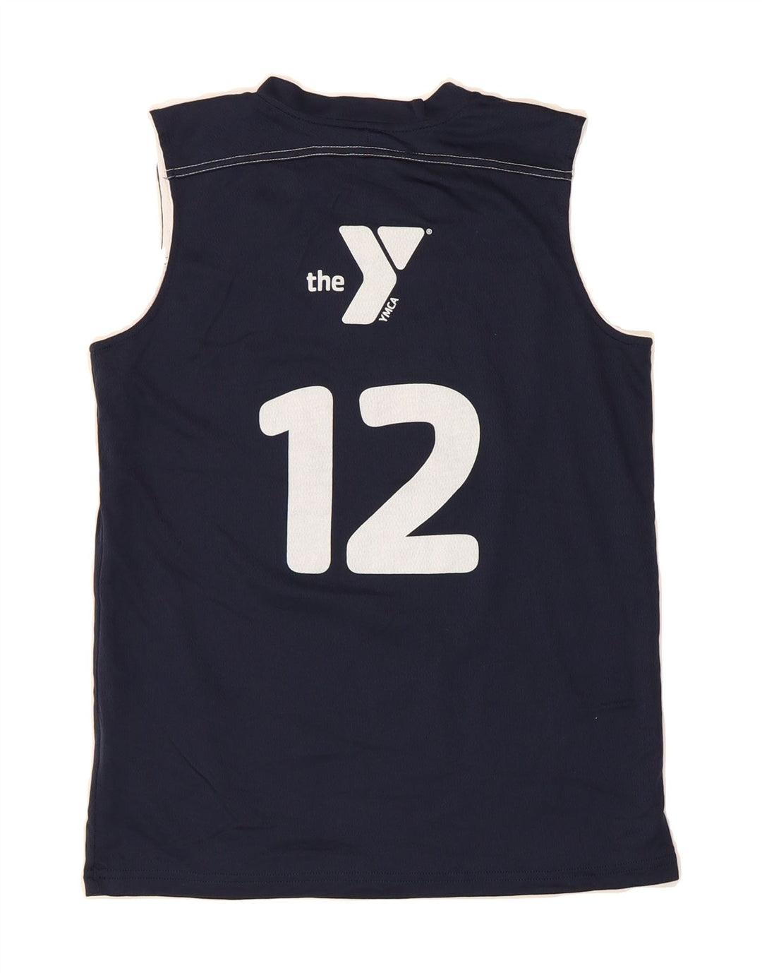 NBA Boys The Ymca Nuggets Graphic Vest Top 10-11 Years Navy Blue Vintage NBA and Second-Hand NBA from Messina Hembry 
