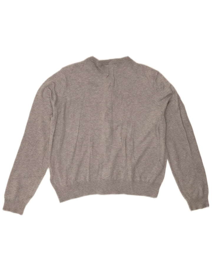 Marks & Spencer Damen-Cardigan-Pullover UK 16 Große graue Viskose