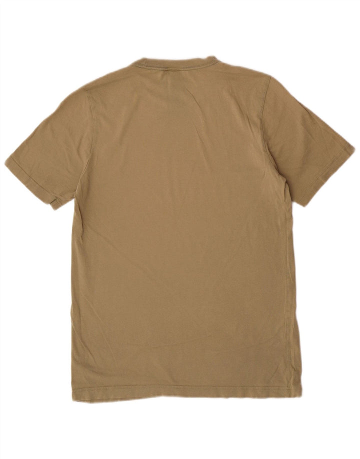 Adidas Herren Regular Graphic T-Shirt Top Small Khaki Baumwolle
