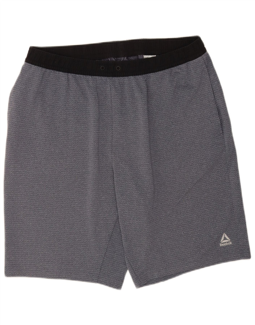 Reebok Herren Sportshorts XL Grau Polyester