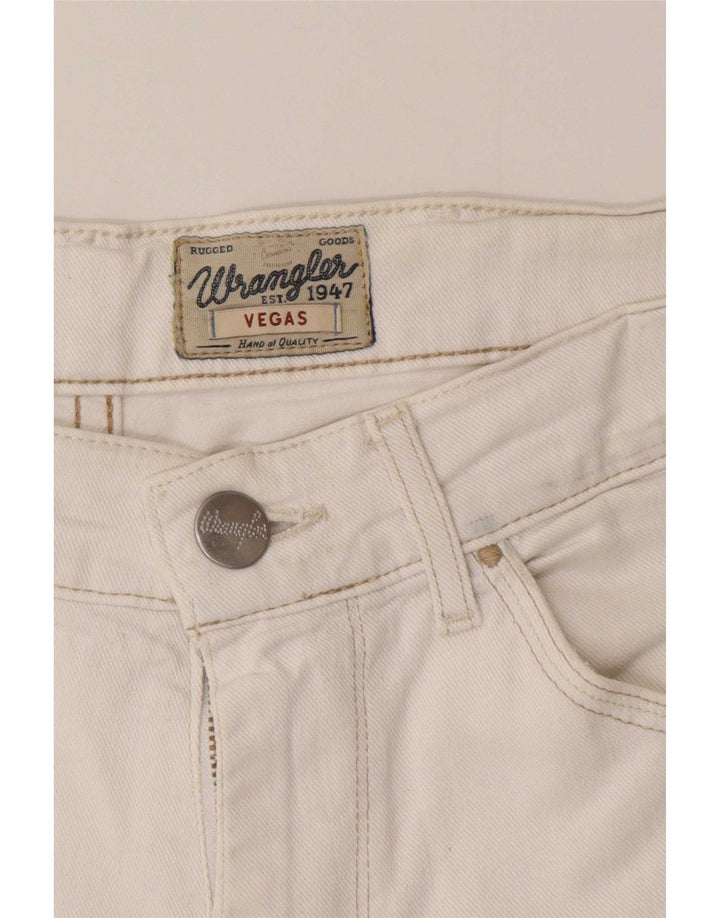 Wrangler Damen Vegas Slim Jeans W30 L32 Weiß