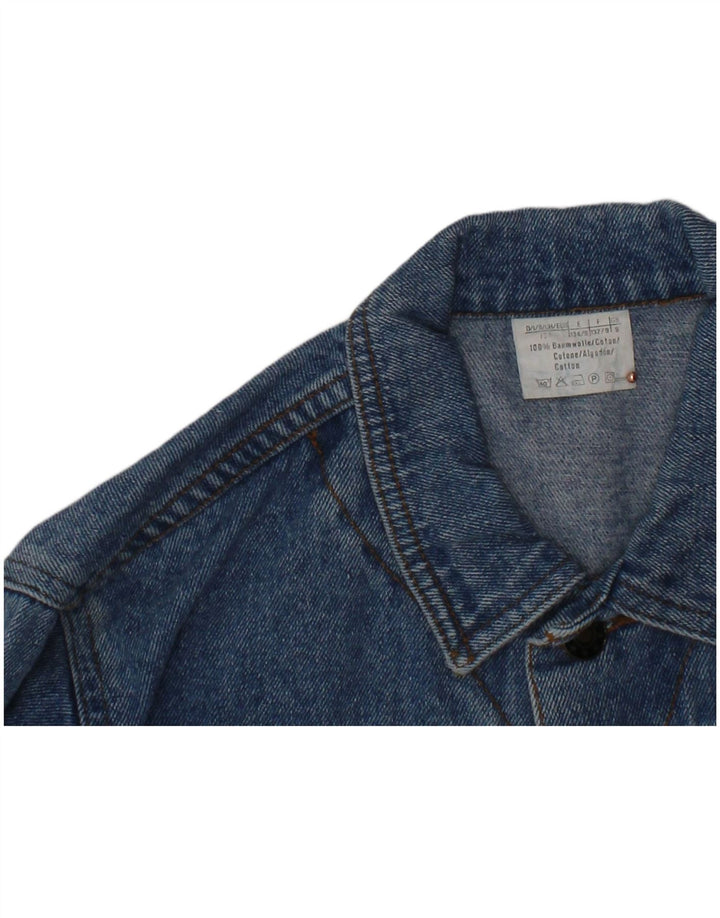EXPLORER Jeansjacke für Jungen, 8–9 Jahre, blaue Baumwolle