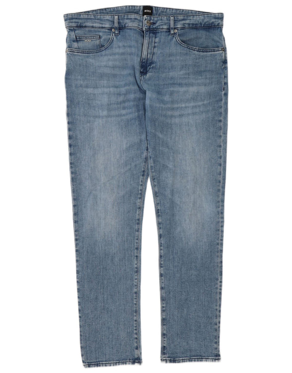 Hugo Boss Herren Delaware Slim Jeans W36 L32 Blau