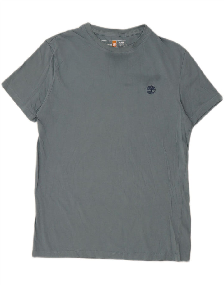 Timberland Slim Fit T-Shirt-Oberteil für Herren in Mittelblau