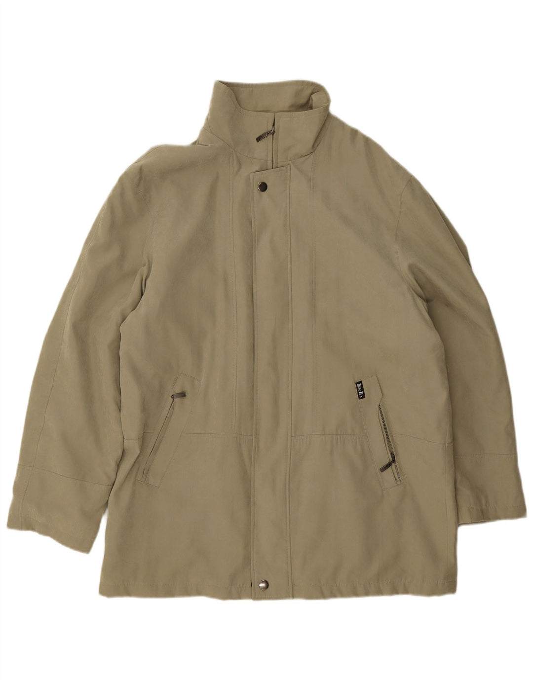 Prestige Herren-Windbreaker-Jacke, UK 44, 2XL, Khaki, Polyester