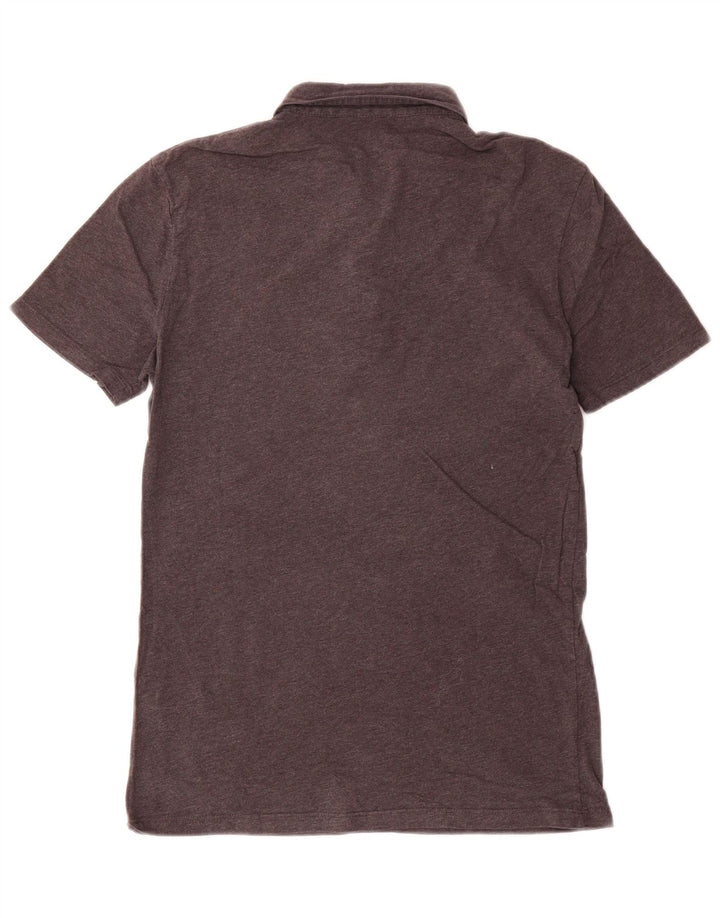 All Saints Herren Poloshirt XS Grau Baumwolle