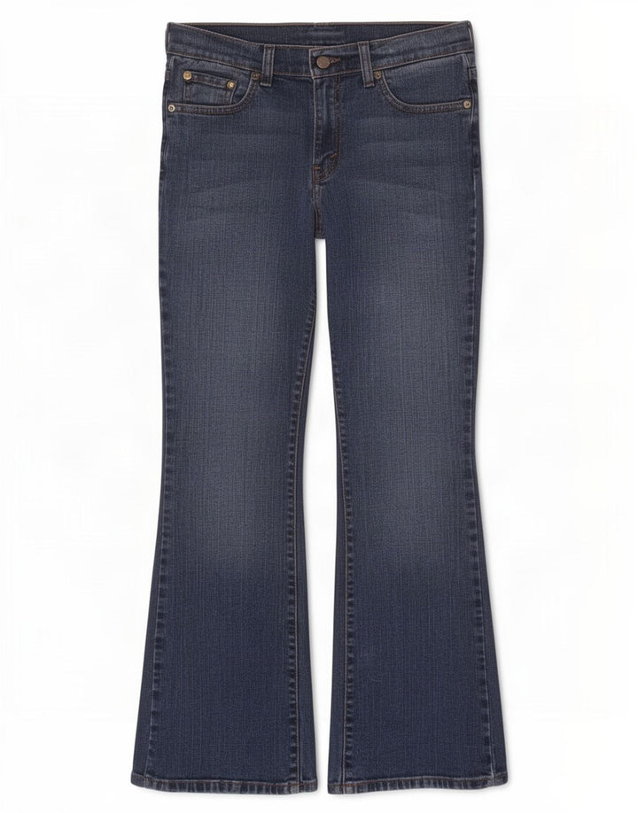 Levi's Damen 515 Bootcut Jeans US 8 Medium W30 L31 Blaue Baumwolle