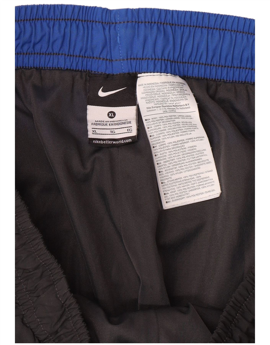 NIKE Herren-Trainingshose mit Grafik, Jogginghose, XL, Grau, Farbblock