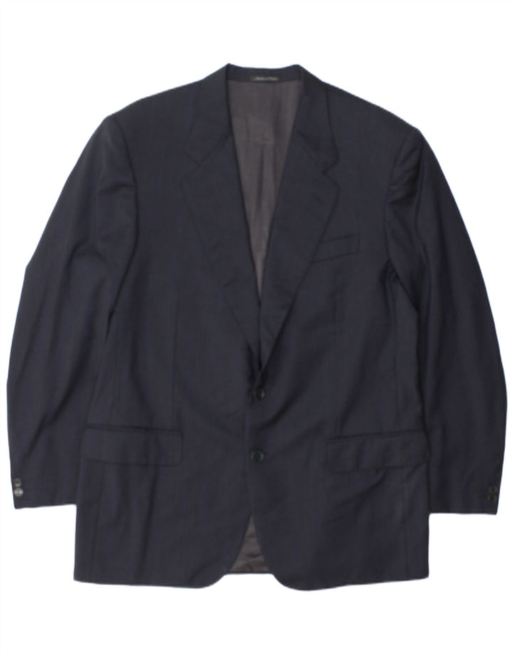 Pierre Cardin Herren-Blazer mit 2 Knöpfen, Gr. 36, Größe S, Marineblau, Viskose