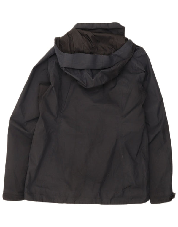 The North Face Damen-Regenjacke mit Kapuze, UK 14, mittelschwarz, Polyester