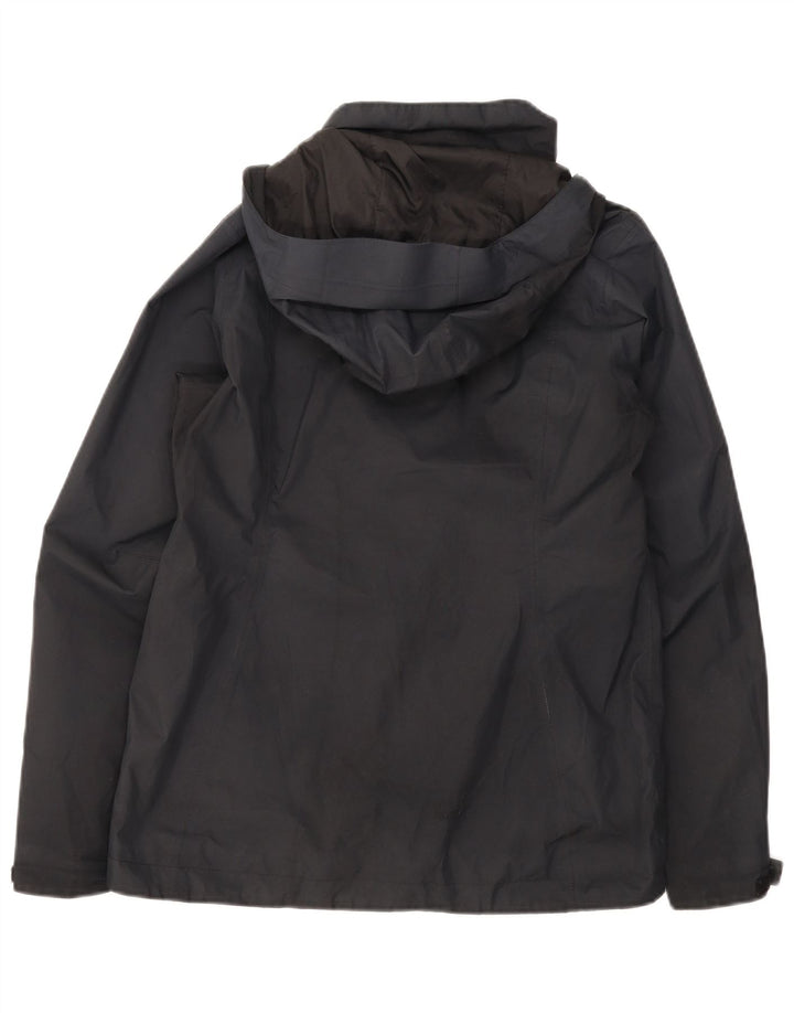 The North Face Damen-Regenjacke mit Kapuze, UK 14, mittelschwarz, Polyester