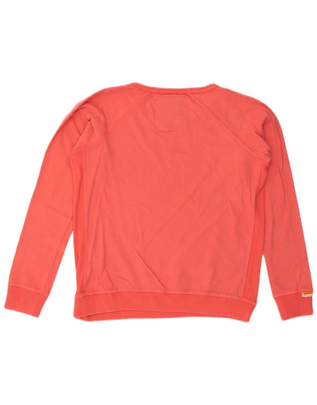 SUPERDRY Damen-Sweatshirt-Pullover UK 16 Large Pink