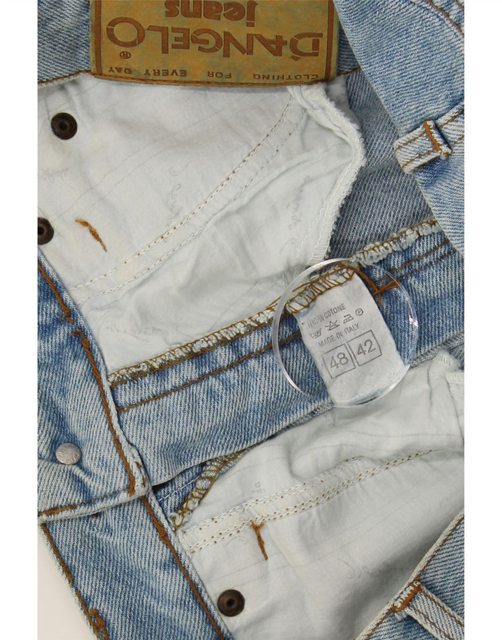 VINTAGE Mens Tapered Jeans IT 48 Medium W32 L28 Blue Cotton Vintage Vintage and Second-Hand Vintage from Messina Hembry 