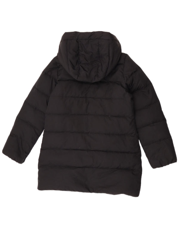 Nike Wattierter Mantel mit Kapuze für Mädchen, 13–14 Jahre, XL, Schwarz, Polyester
