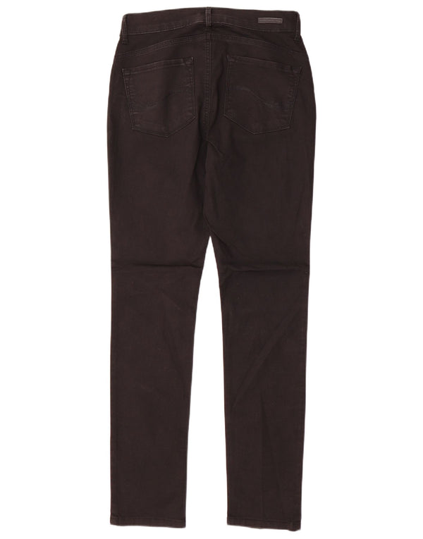 LEE Damen Easy Fit Slim Jeans US 8 Medium W30 L31 Schwarze Baumwolle