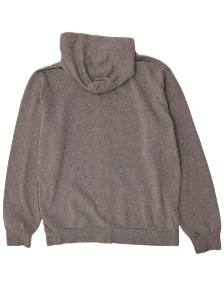 DC Herren Graphic Zip Hoodie Pullover Mittelgrau