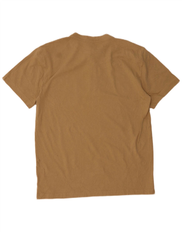 Dickies Herren T-Shirt Top Large Beige Baumwolle
