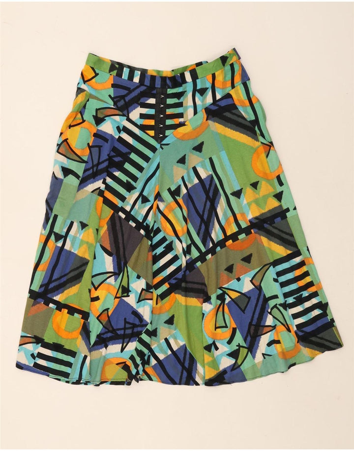 Josephine Damen A-Linienrock IT 42 Large W32 Mehrfarbig Geometrisch