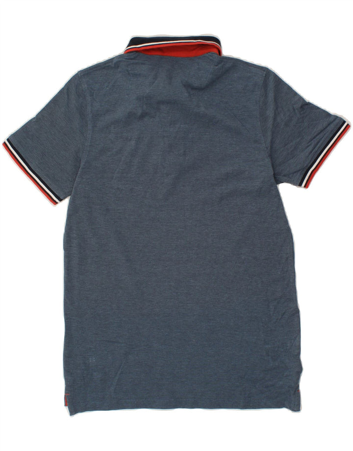 JACK & JONES Mens Polo Shirt Large Blue Cotton Vintage Jack & Jones and Second-Hand Jack & Jones from Messina Hembry 