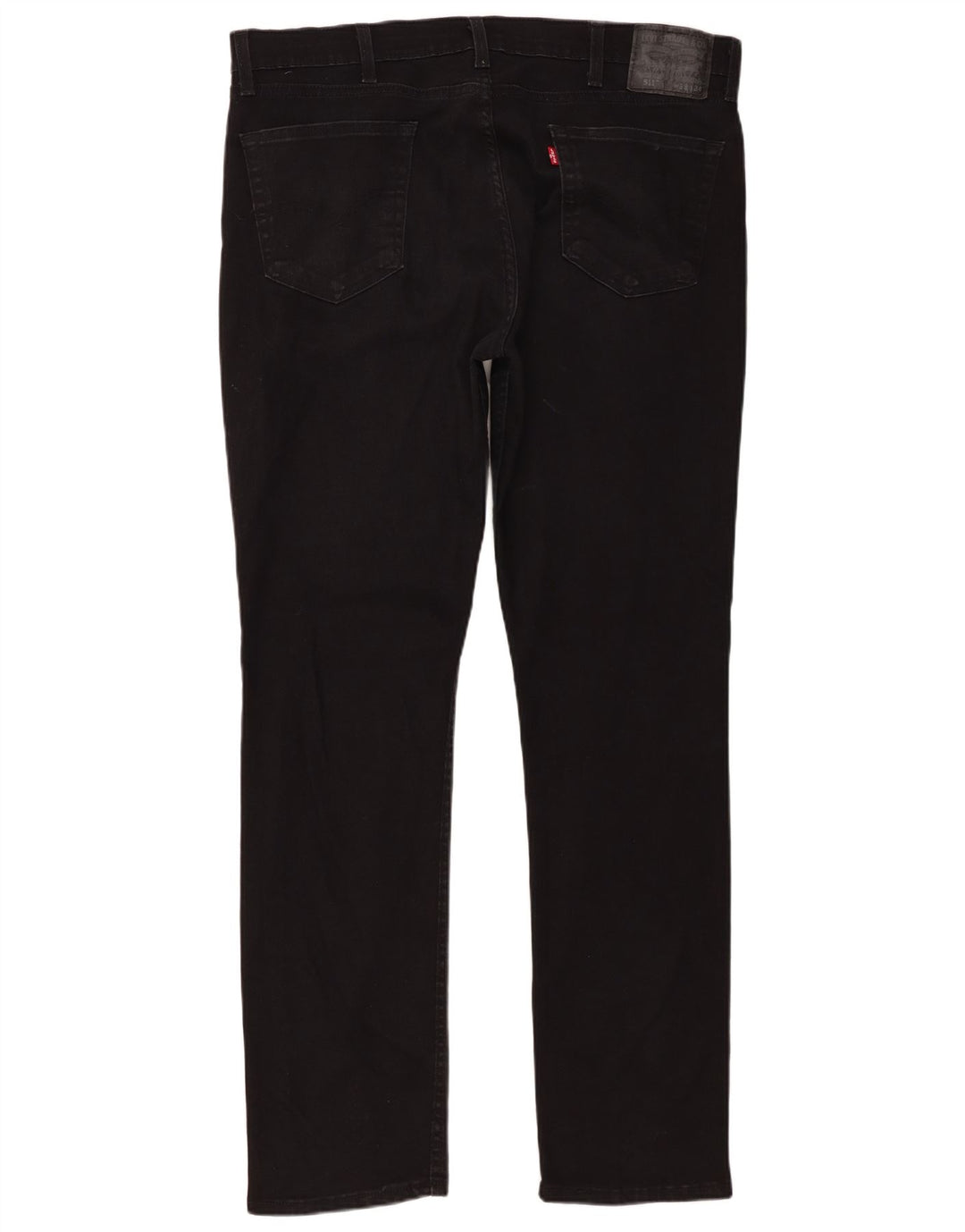 Levi's Herren 511 Slim Jeans W38 L34 Schwarze Baumwolle