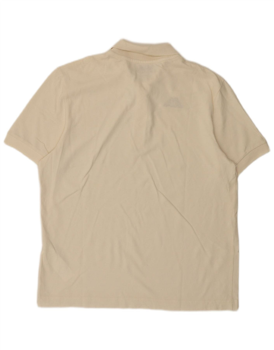 Kappa Herren-Poloshirt, groß, weiße Baumwolle