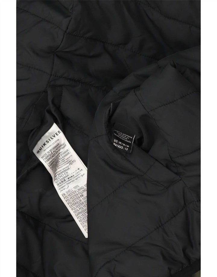 Quiksilver Wendbare wattierte Jacke mit Kapuze für Jungen, 11–12 Jahre, Mittelkhaki