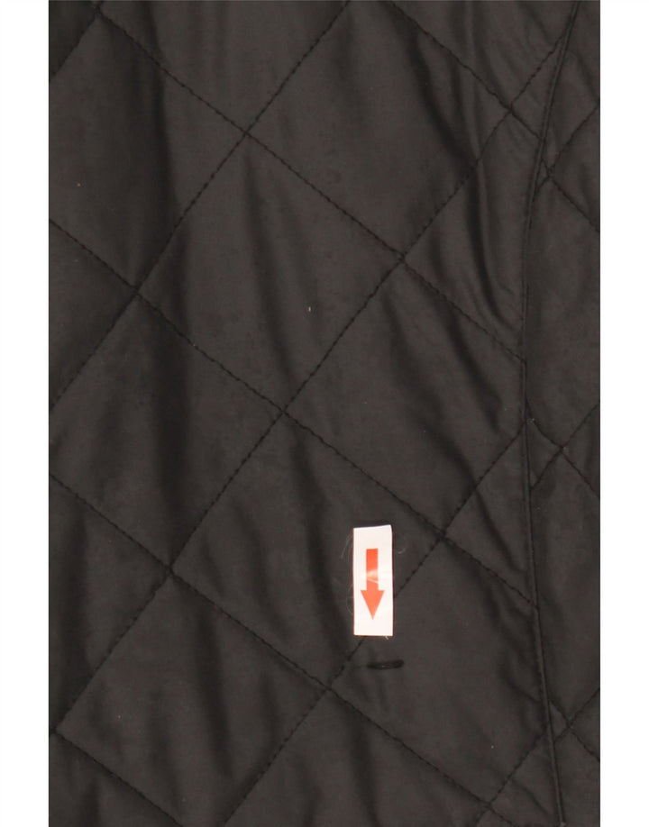 Schöffel Damen Übergroße Steppjacke UK 10 Small Schwarz Polyester