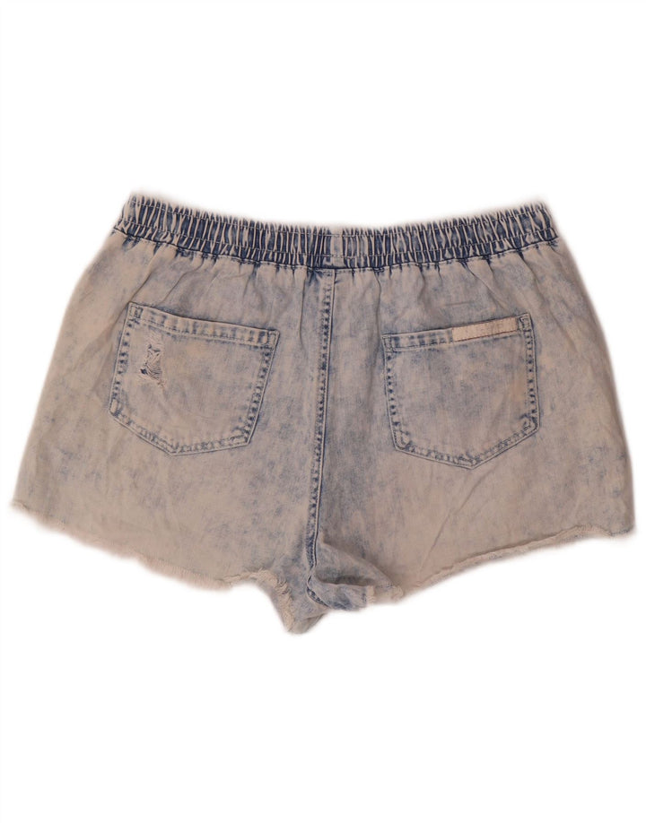 Billabong Damen Jeansshorts W32 Große blaue Baumwolle