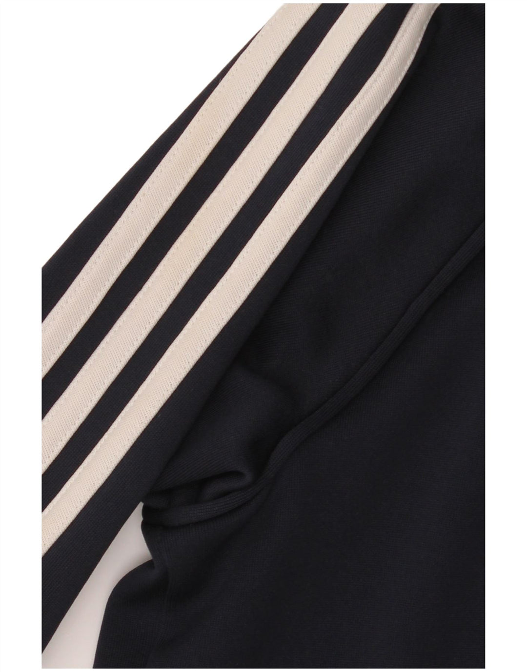 Adidas Herren-Trainingsanzug-Oberteil, große Jacke aus marineblauem Polyester