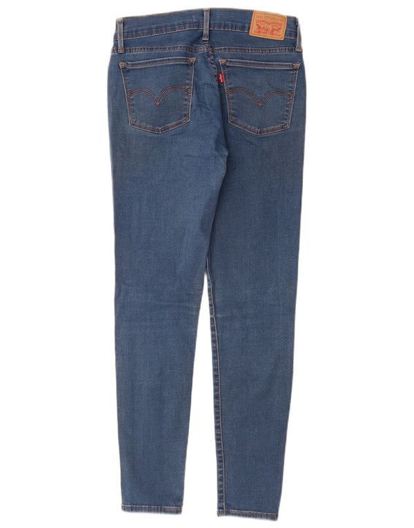 Levi's Damen 710 Super Skinny Jeans W28 L30 Blaue Baumwolle