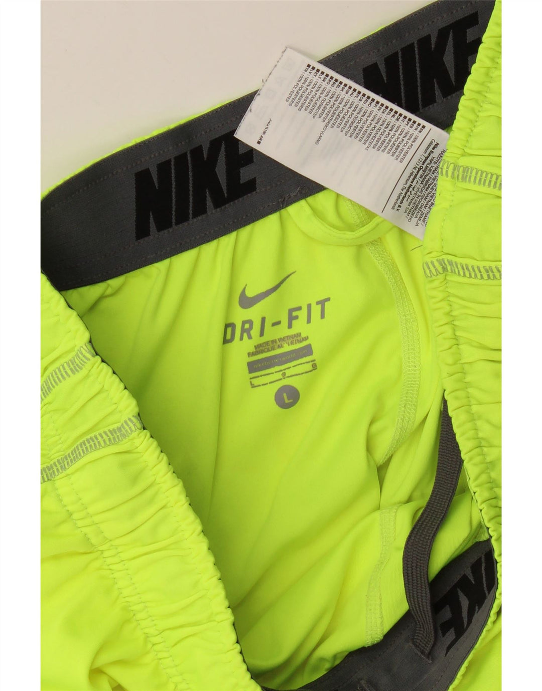 Nike Herren Dri Fit Sportshorts, groß, grünes Polyester