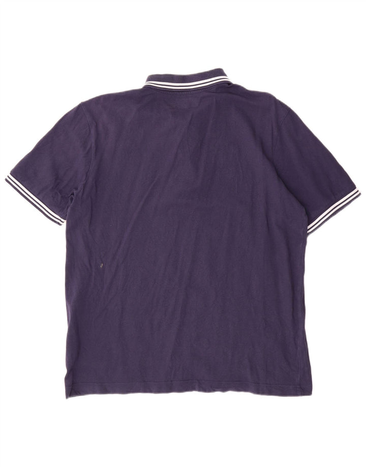 Kappa Herren Poloshirt XL Marineblau Baumwolle