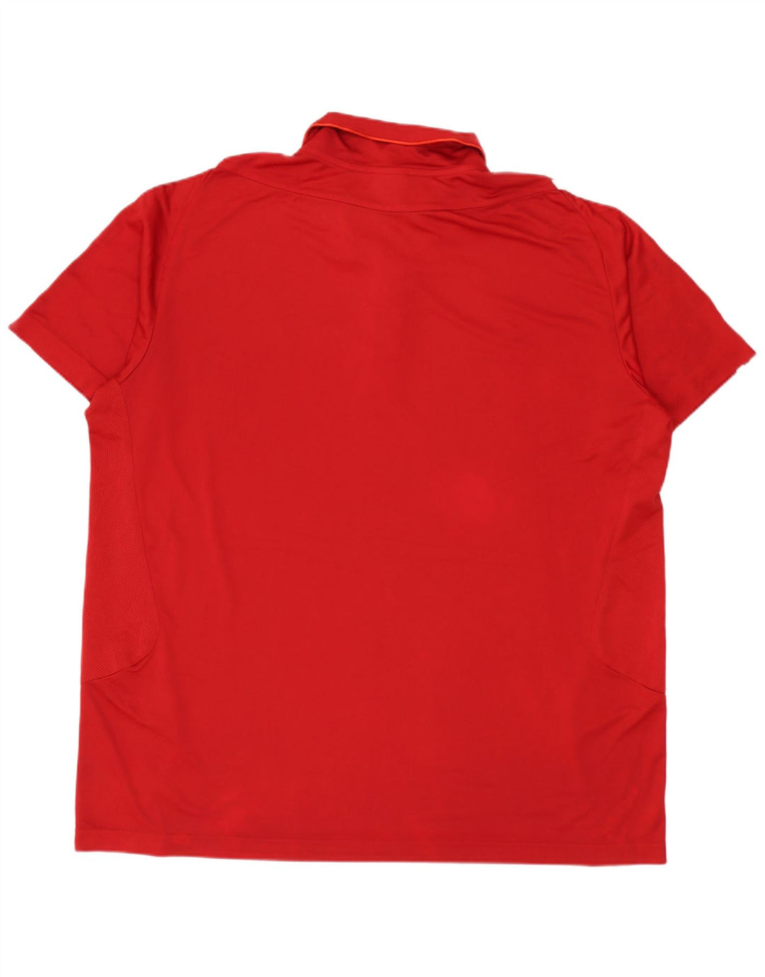 Adidas Herren Climacool Poloshirt IT 50/52 2XL Rot Colourblock Polyester