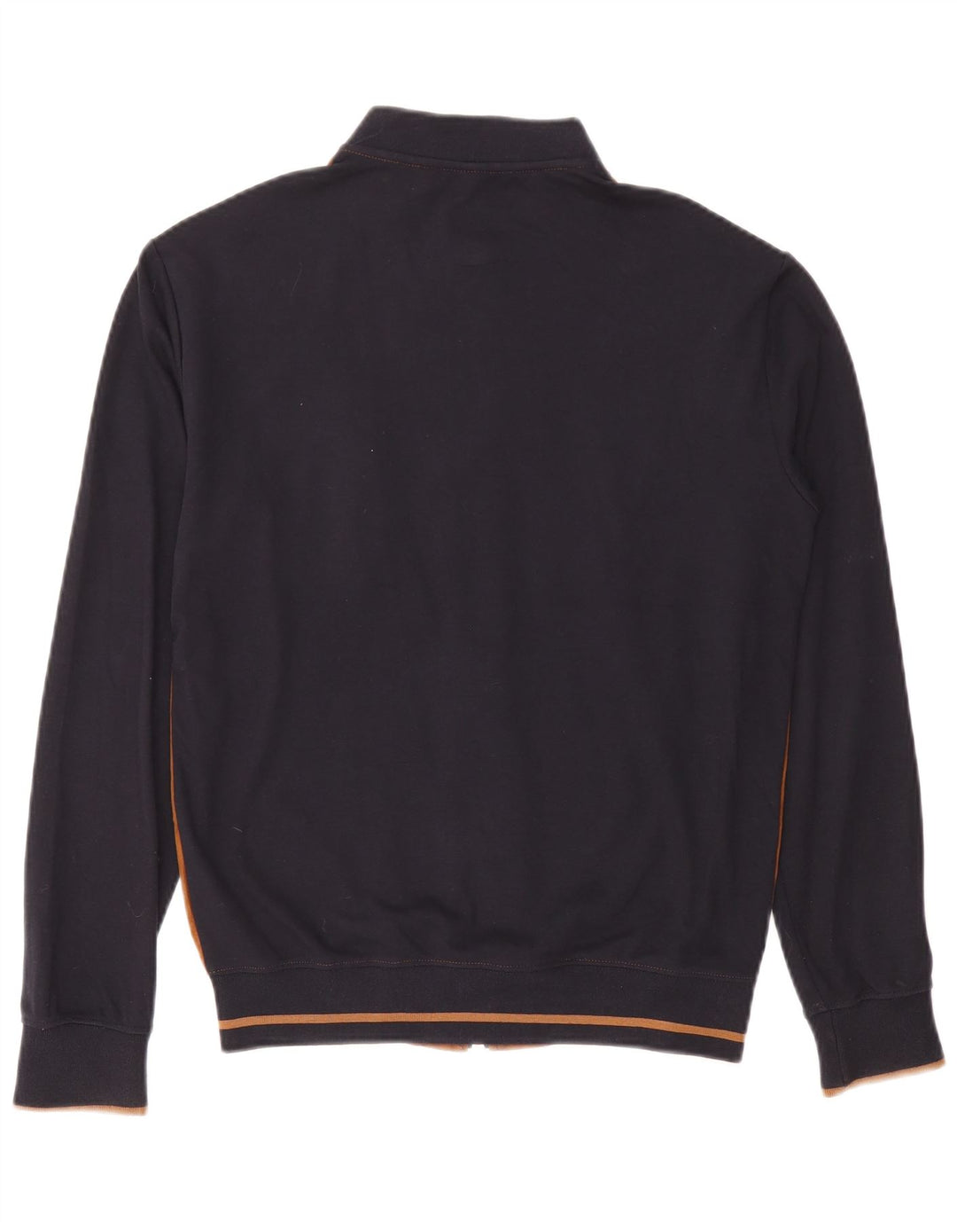Zara Herren Bomberjacke UK 36 Small Braun Colourblock Baumwolle