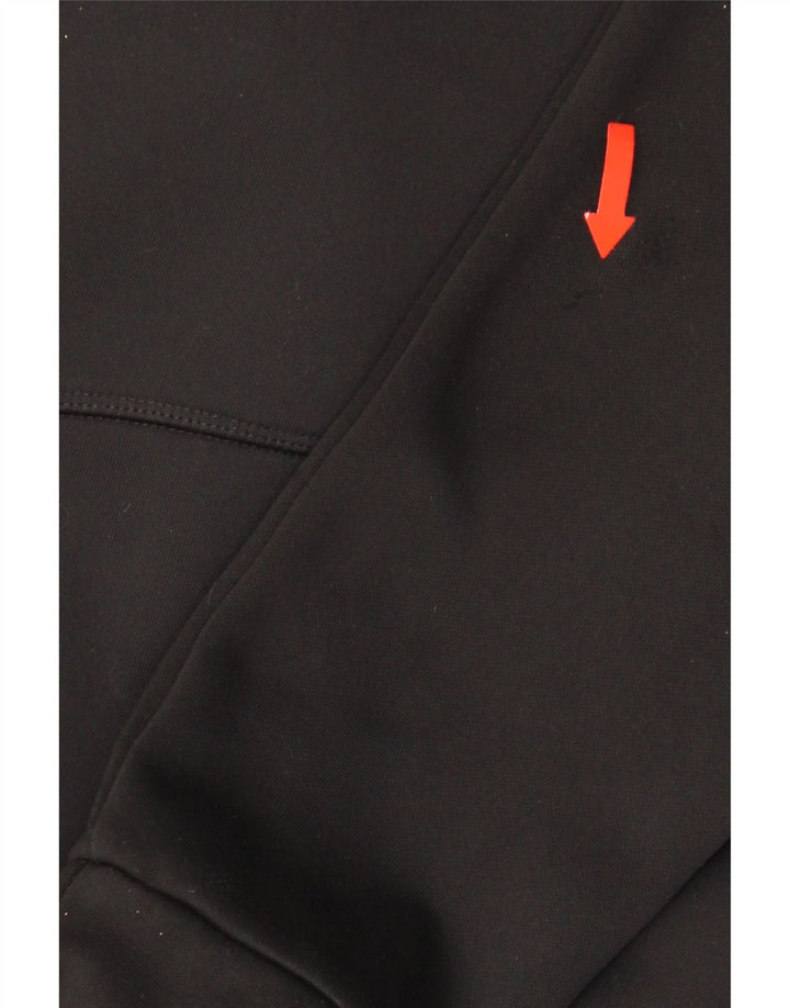 Adidas Herren Zip Hoodie Pullover Small Schwarz Polyester