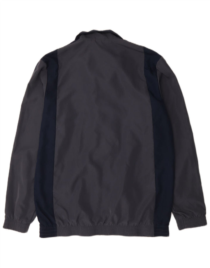 Adidas Herren Trainingsanzug Top Jacke UK 42/44 Large Marineblau Polyester
