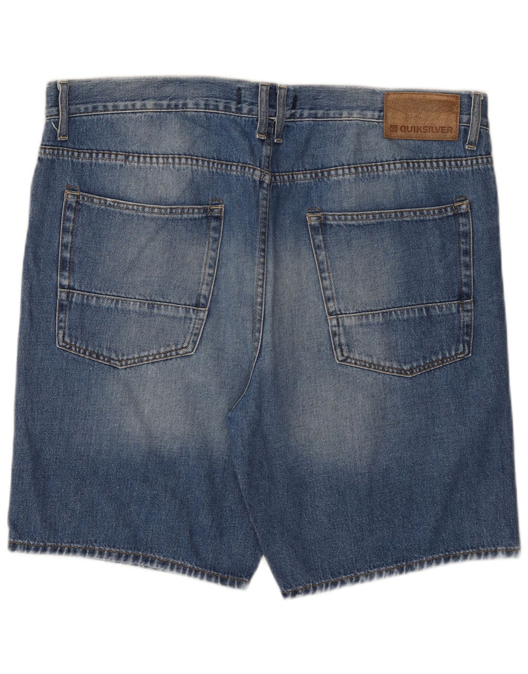 Quiksilver Herren-Jeansshorts W38 XL, blaue Baumwolle