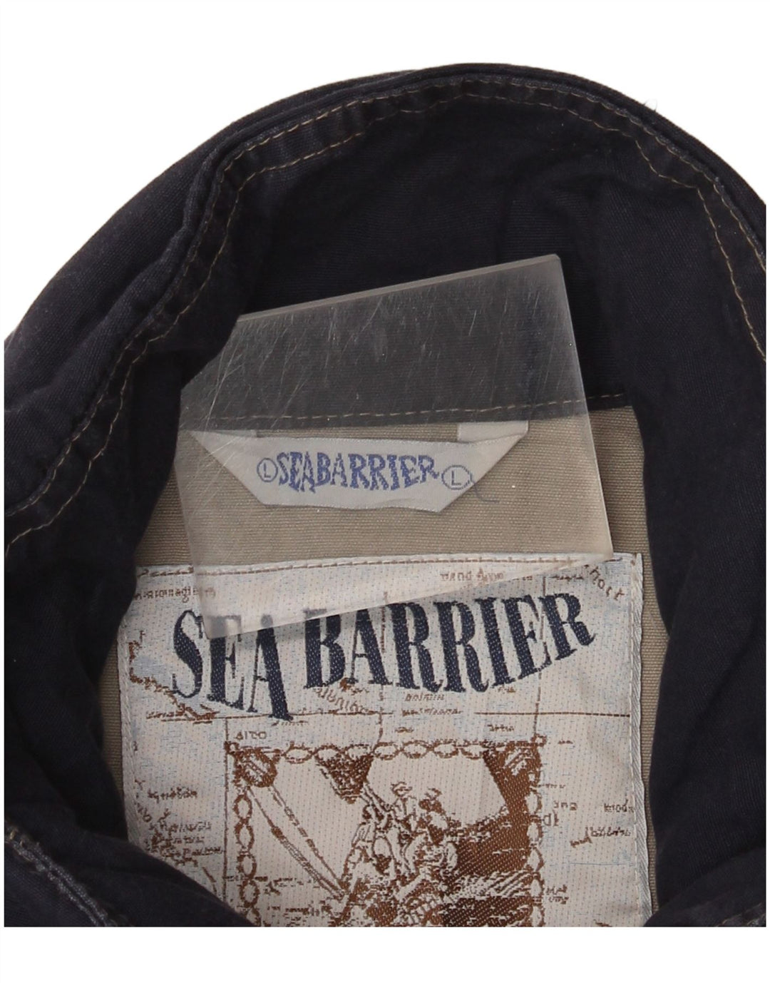 Sea Barrier Herren-Utility-Jacke UK 40 Large Marineblau