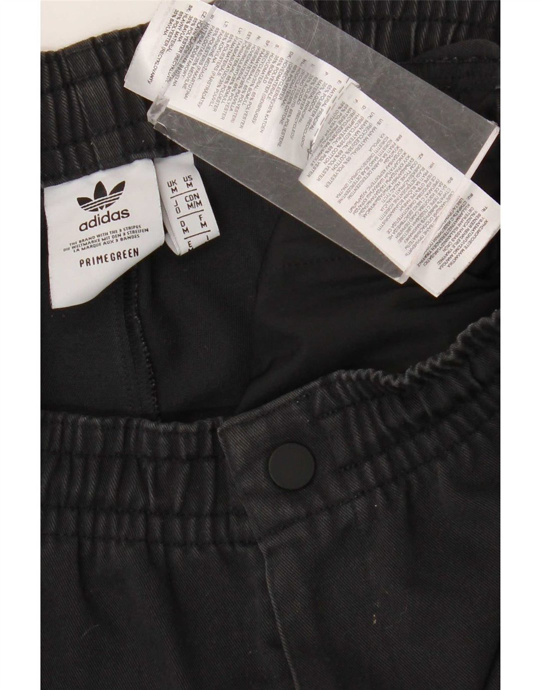 Adidas Herren Tapered Freizeithose Medium W32 L26 Schwarz Polyester