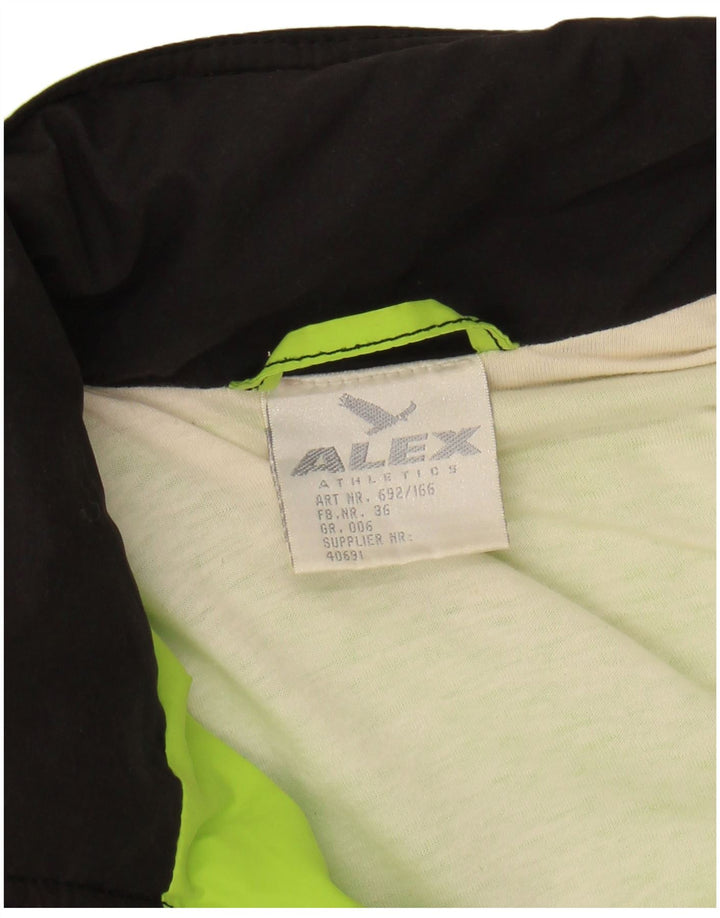 ALEX ATHLETICS  Mens Bomber Jacket UK 42 XL Green Polyester
