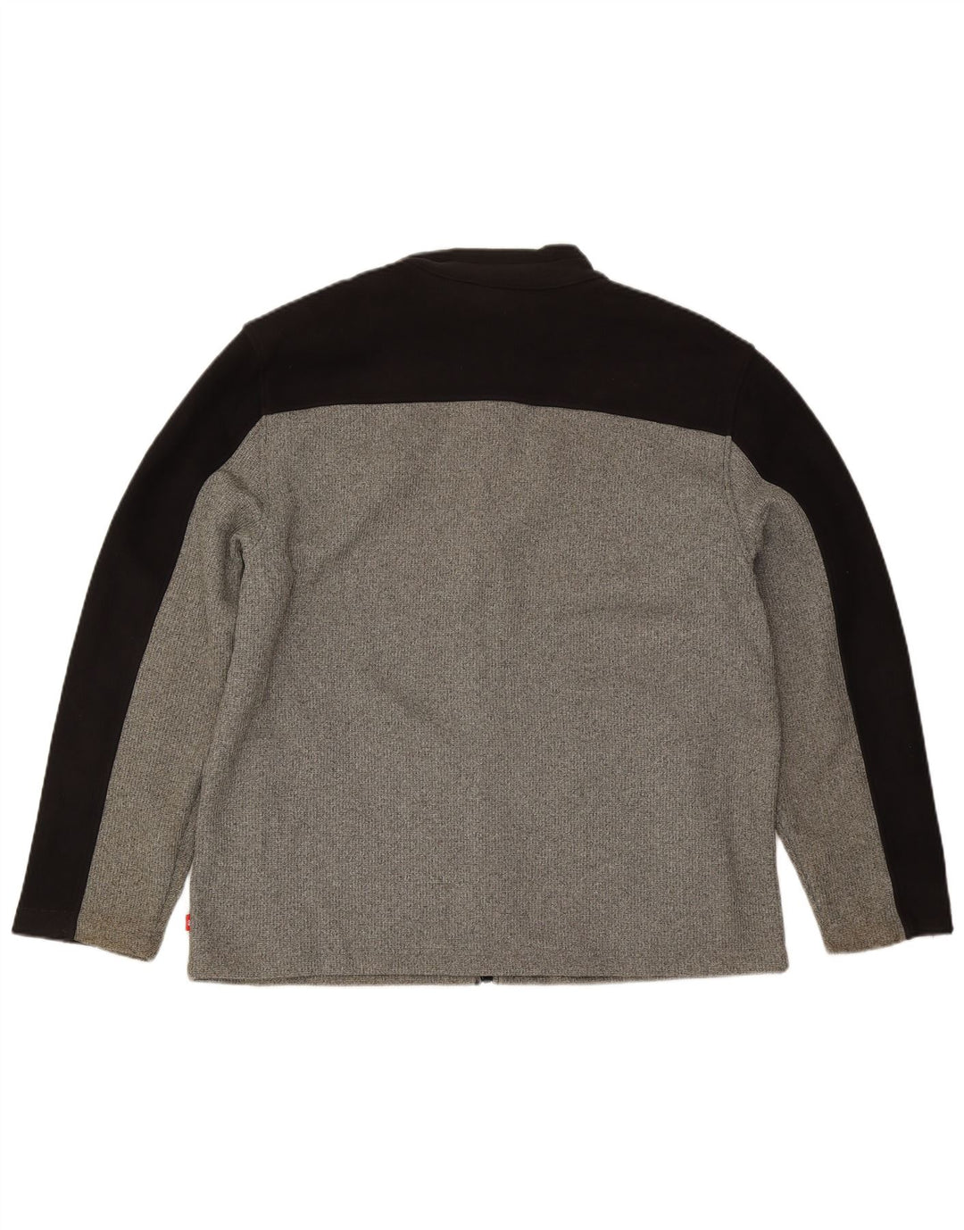 IZOD Herren-Trainingsanzug-Oberteil, Jacke, XL, Grau, Colourblock-Polyester