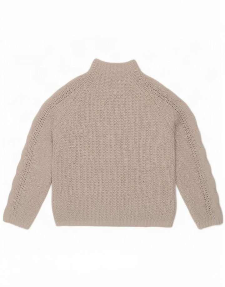 Marks & Spencer Rollkragenpullover für Damen, Gr. 14, Mittelbeige