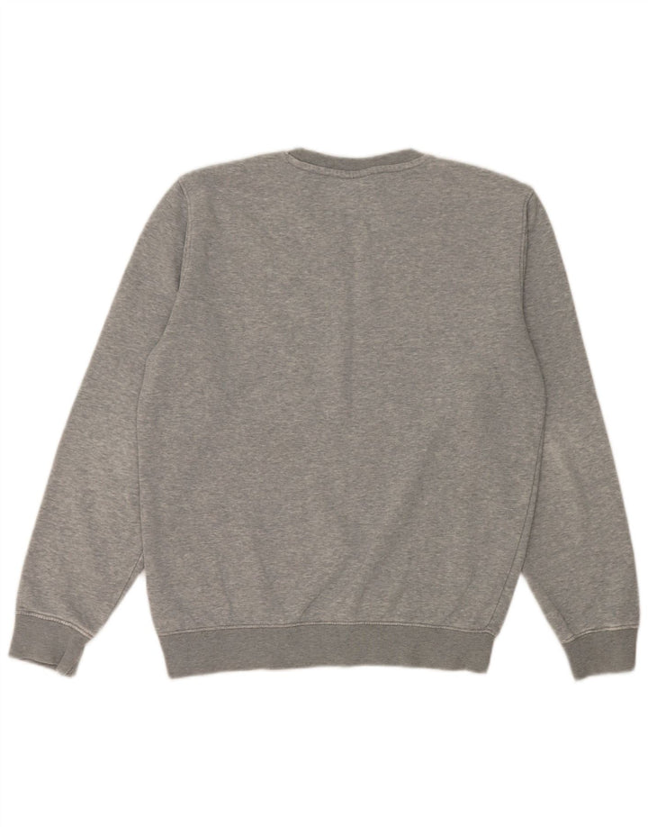 Champion Herren-Sweatshirt mit Grafik, klein, grau meliert, Baumwolle
