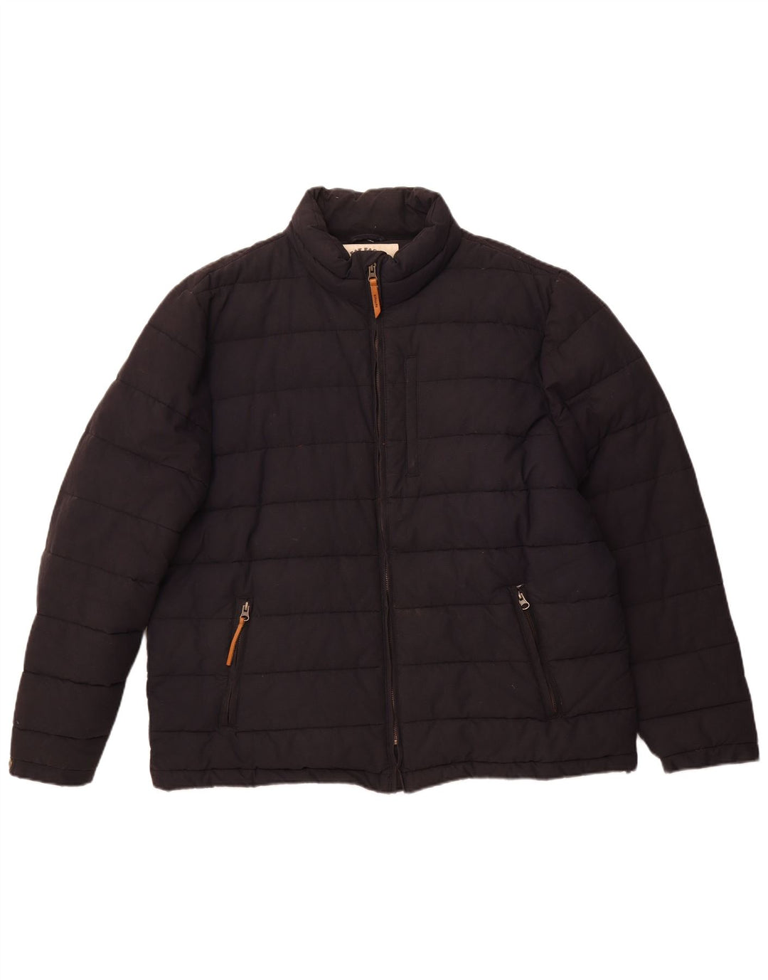 FAT FACE Herren Wattierte Jacke UK 44 2XL Schwarz Baumwolle