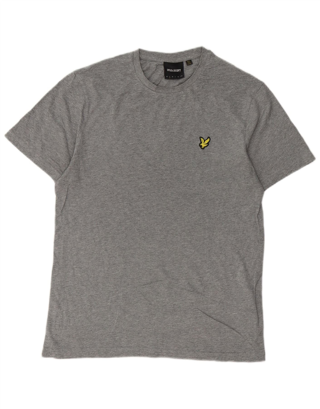 Lyle & Scott Herren T-Shirt Top Small Grau Baumwolle
