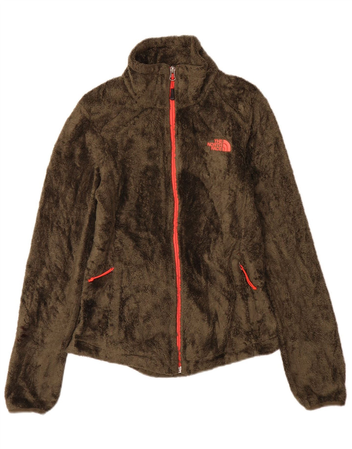 The North Face Damen Fleecejacke UK 6 XS Khaki Polyester