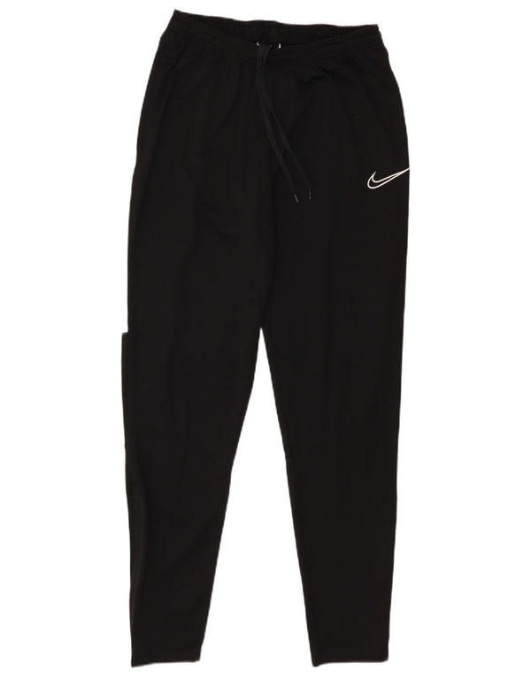 Nike Herren Dri Fit Trainingshose Mittelschwarzes Colourblock-Polyester