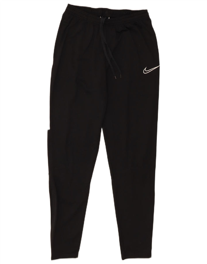 Nike Herren Dri Fit Trainingshose Mittelschwarzes Colourblock-Polyester