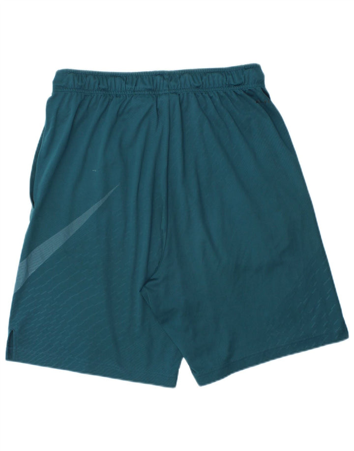 Nike Herren Dri Fit Graphic Sport Shorts Mittelblau gestreift Polyester