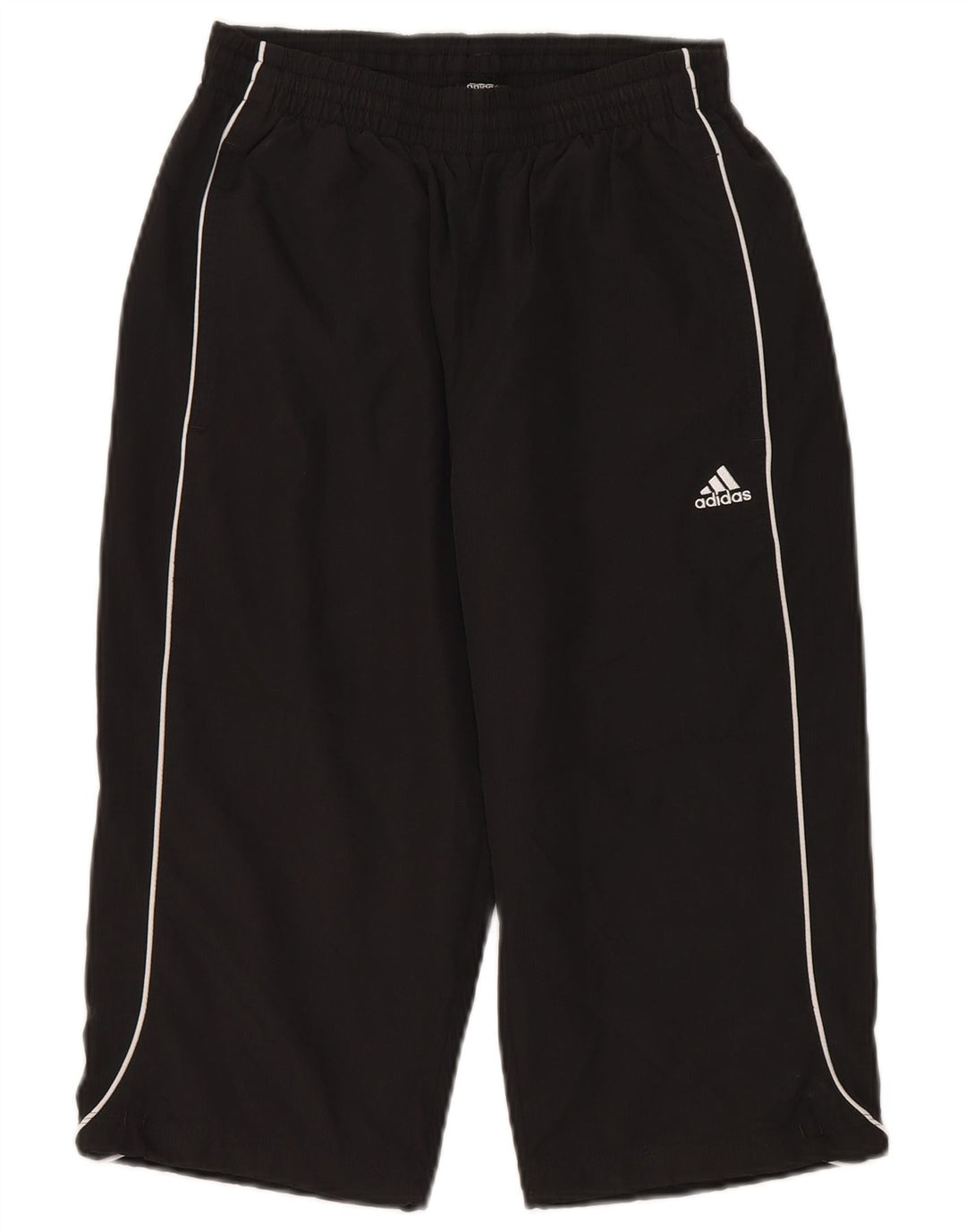 Adidas Jungen Climalite Bermuda Sportshorts 15–16 Jahre, schwarzes Polyester